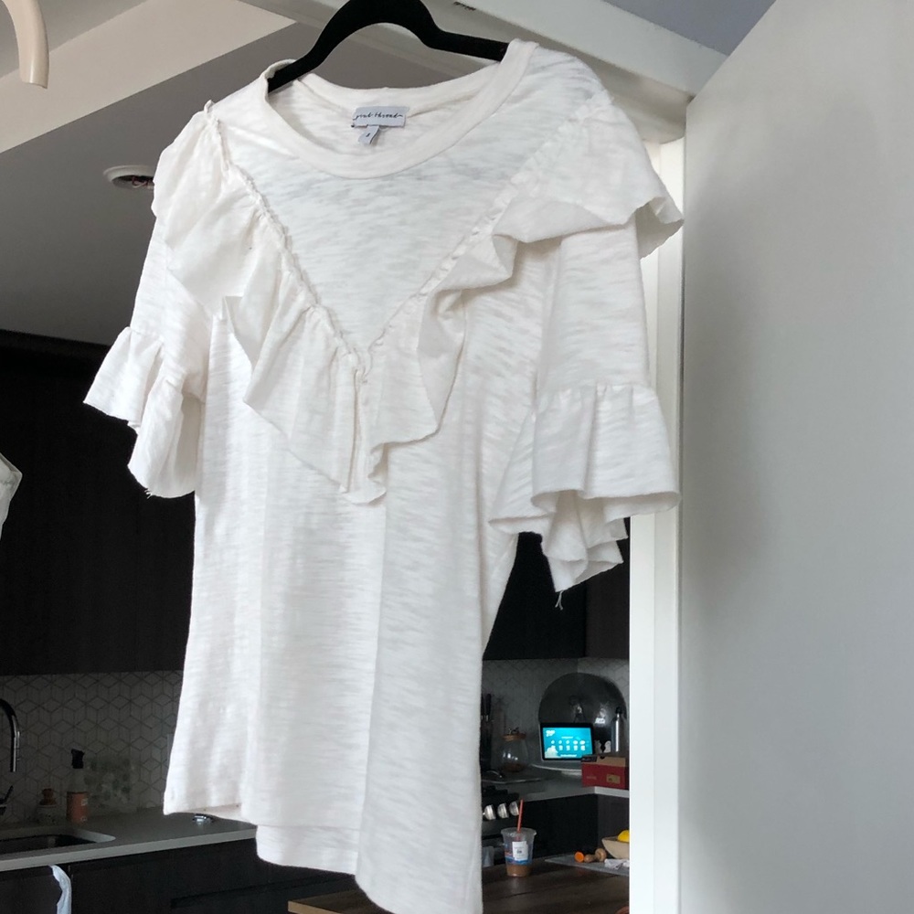 Casual ruffle top